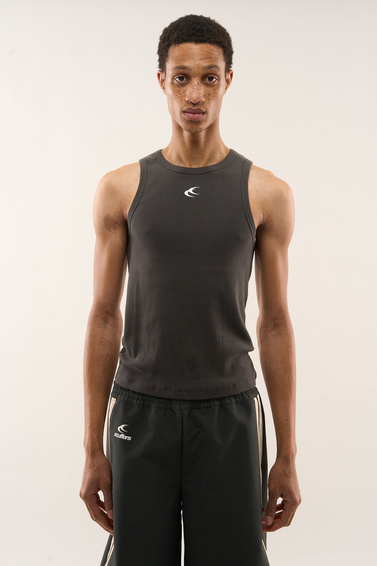 Ecru & Dark Canale SCFF Tank Top Pack