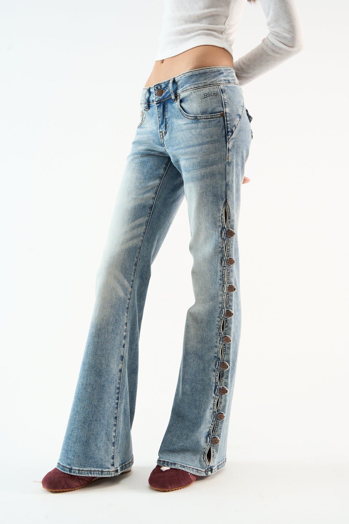 Rider Blue Denim Pants