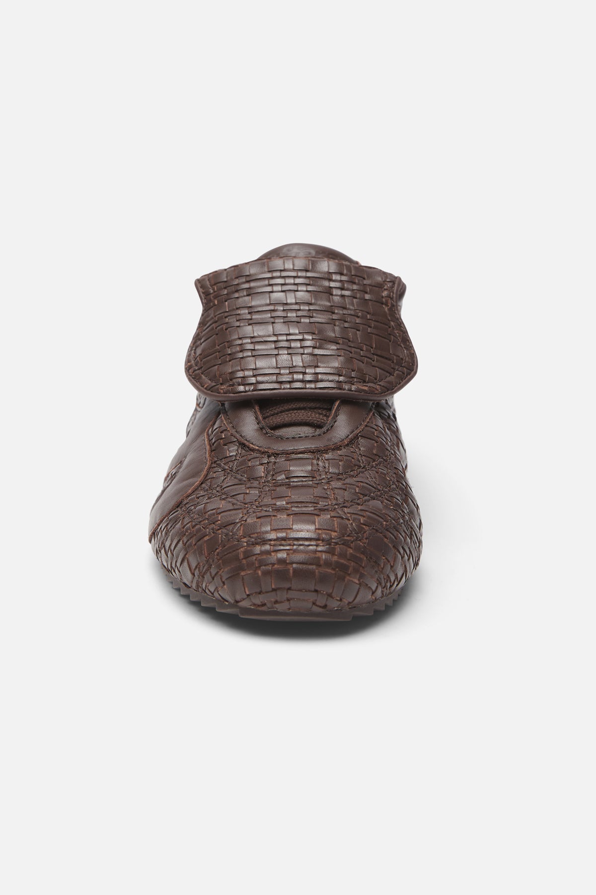 Iconic Braided Brown Sneaker