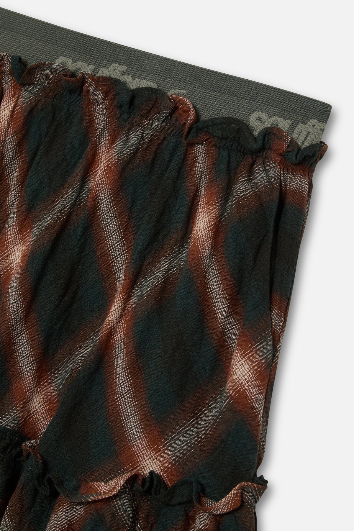 Tartan Midi Skirt