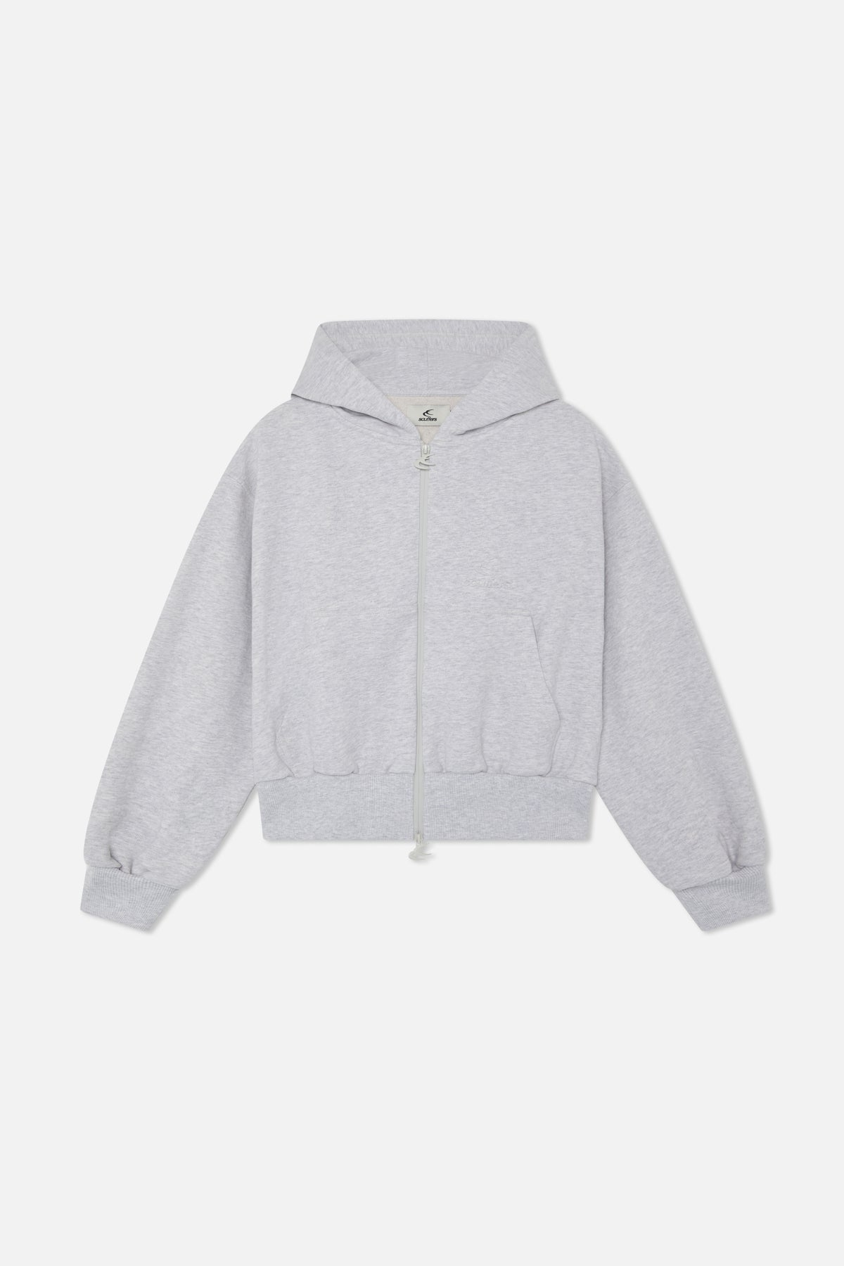 Weekender Grey Melange Zipper